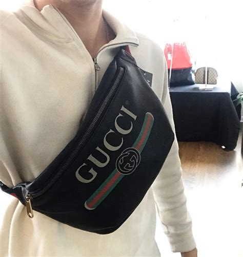 men gucci fanny pack price|luxury belt bags for men.